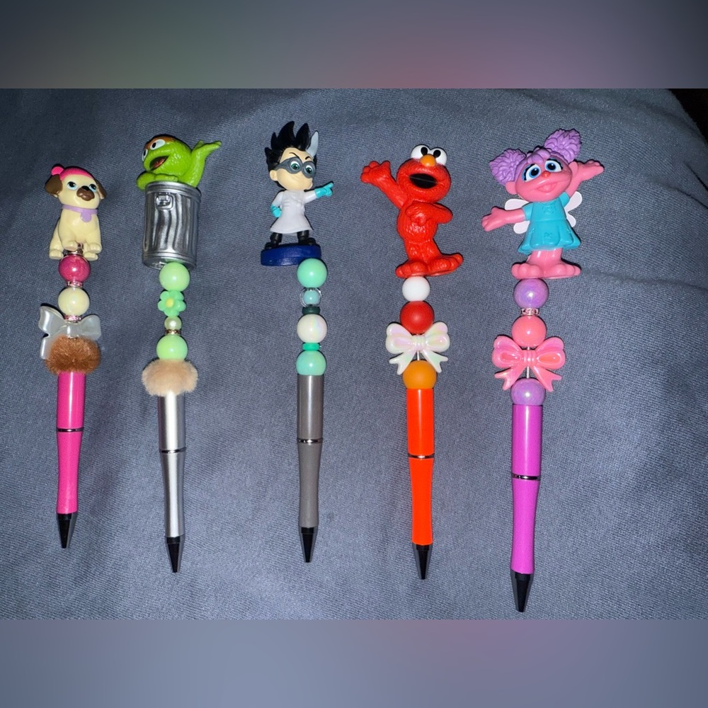 Colorful Character Pen Set for Kids